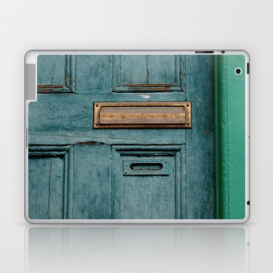 Blue Door Laptop & iPad Skin