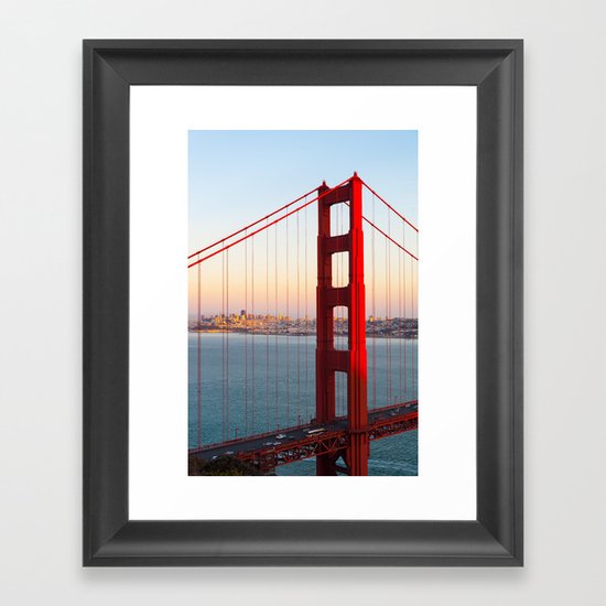 Golden Gate Bridge - San Francisco Framed Art Print