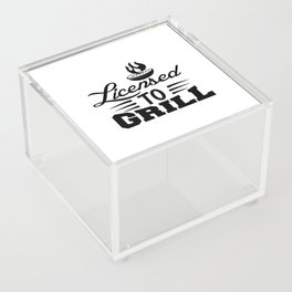 Licensed To Grill Acrylic Box