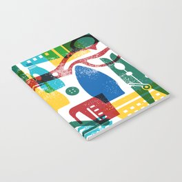 Laundry Art Fiesta Bright Colors Notebook