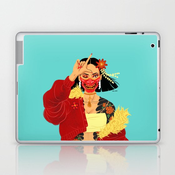 Hannya Laptop & iPad Skin