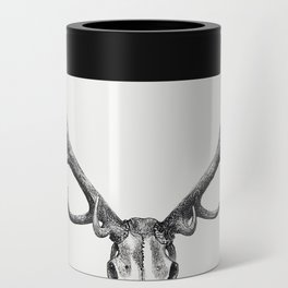 Stag skull drawing, The Great and Small Game of India Can Cooler