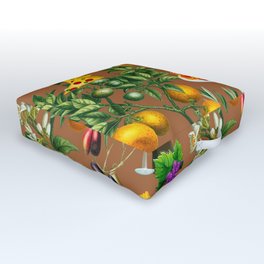 Italy,Italian,Mediterranean,food,wine,pizza,pasta pattern  Outdoor Floor Cushion