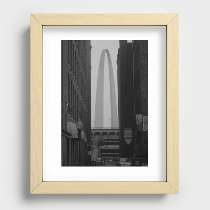 Arch on the Landing Recessed Framed Print