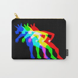 RGB Unicorn V02 Carry-All Pouch