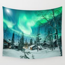 Arctic Night | Northern Lights Wall Tapestry