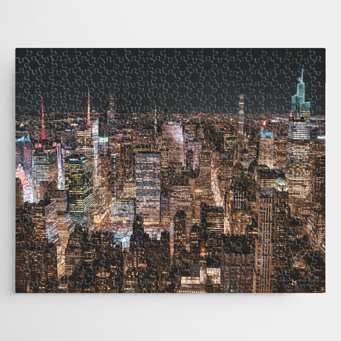 New York City Lights | NYC Night Views Jigsaw Puzzle