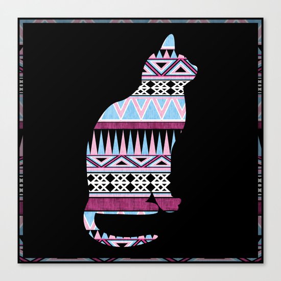 Fun & Fancy Kitty. Canvas Print