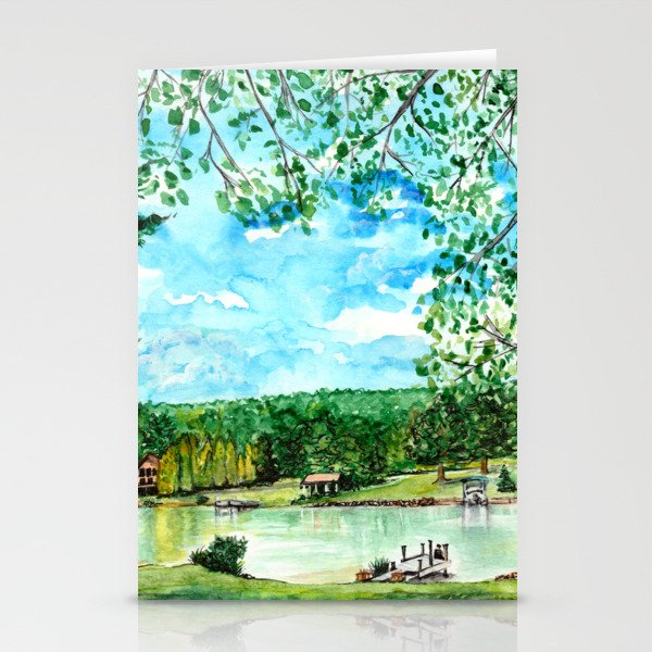The Lake Stationery Cards