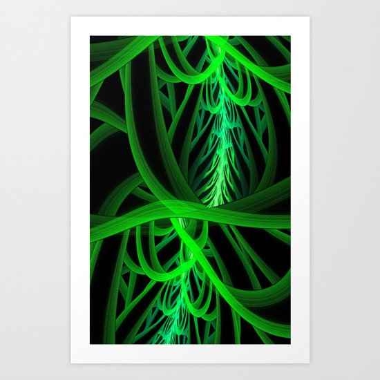 Jungle Vines Art Print