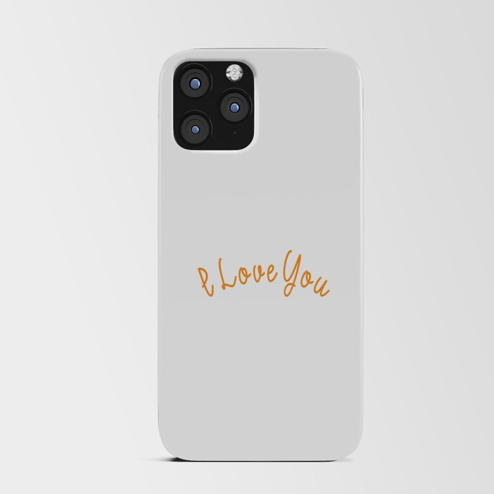 I Love You Dad iPhone Card Case