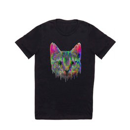 Psychedelic Cat T Shirt