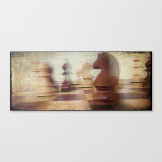 Poetry of The Game Canvas Print