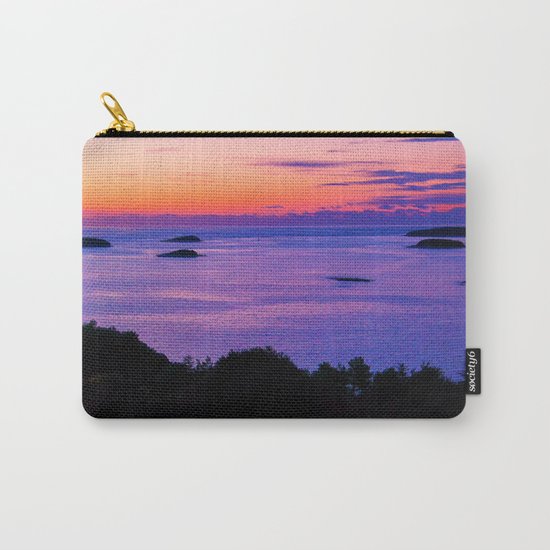 Sunset at sea Carry-All Pouch
