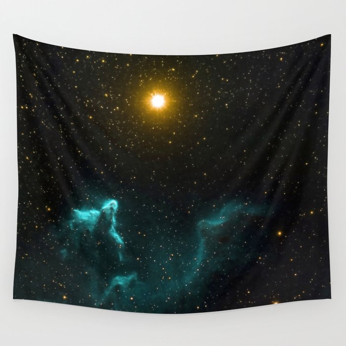 Gamma Cassiopeia Nebula Wall Tapestry
