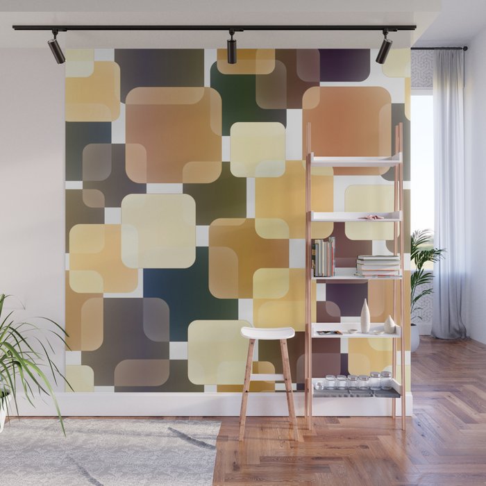 abstract pattern Cross Stitch Wall Mural