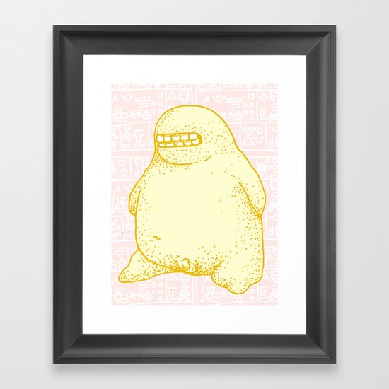 Golden Boy Framed Art Print