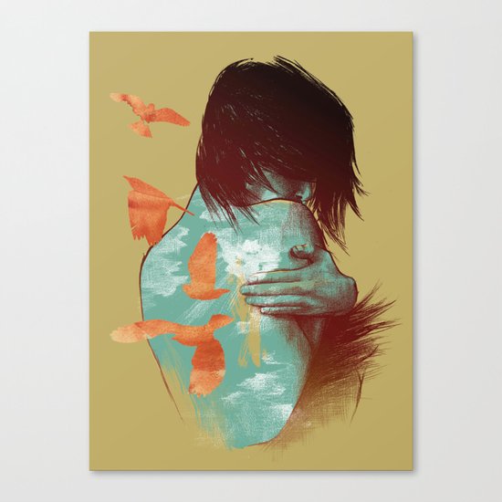 See It Through Canvas Print