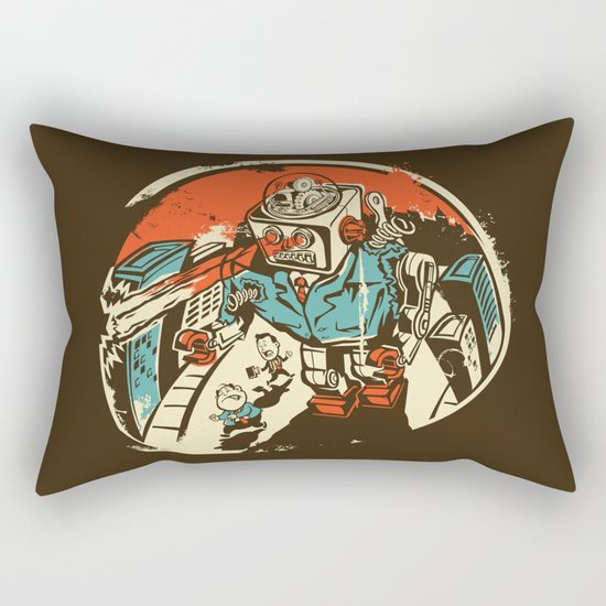 Mechanical Mayhem Rectangular Pillow