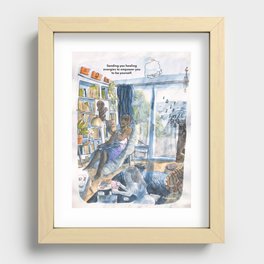 Sunday Afternoon Recessed Framed Print