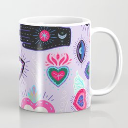 Milagro love heart - Lavender Coffee Mug