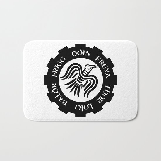 Raven Banner Bath Mat