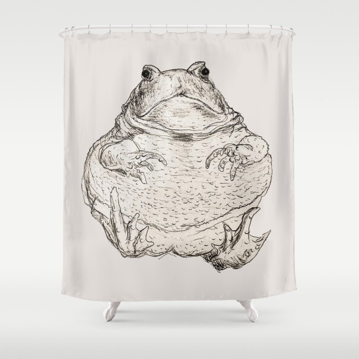 Draw Me Like One Of Your French Frogs Shower Curtain By