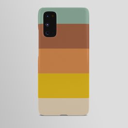 Classic Muted Retro Stripes Android Case