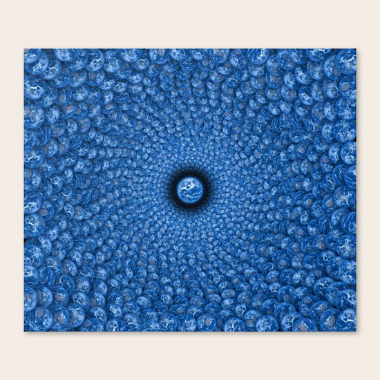 Parallel Worlds Canvas Print