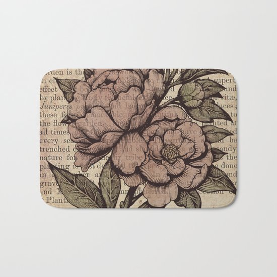 Peonies - Color Bath Mat