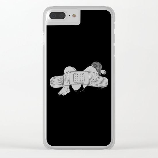 Everybody Hurts Clear iPhone Case