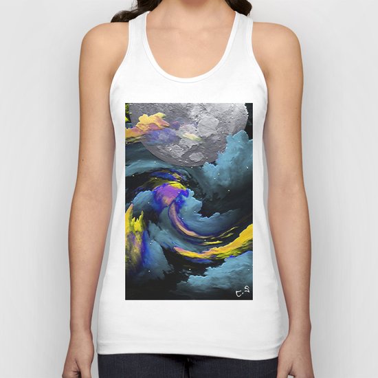 " The energies of the moon " Unisex Tank Top