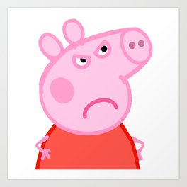 Peppa Art Prints For Any Decor Style Society6
