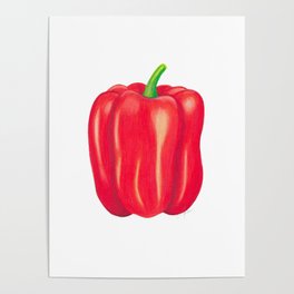 Red Red Pepper Poster