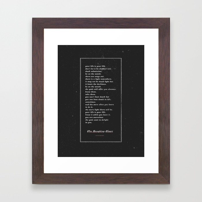 The Laughing Heart II Framed Art Print