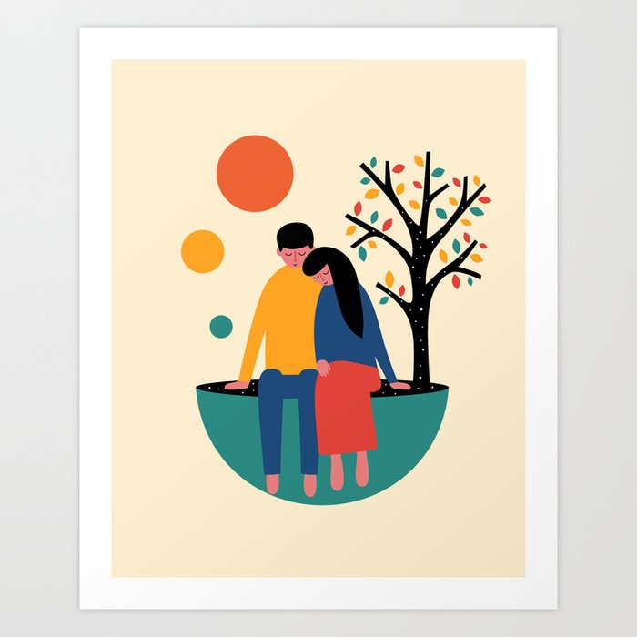 Always and forever Art Print