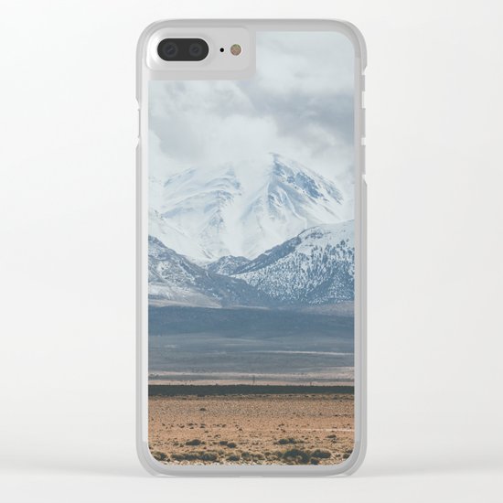 Atlas Mountains Clear iPhone Case