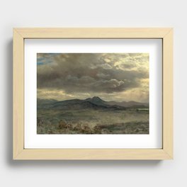 Cloud Study in San Francisco (1873) - Albert Bierstadt  Recessed Framed Print