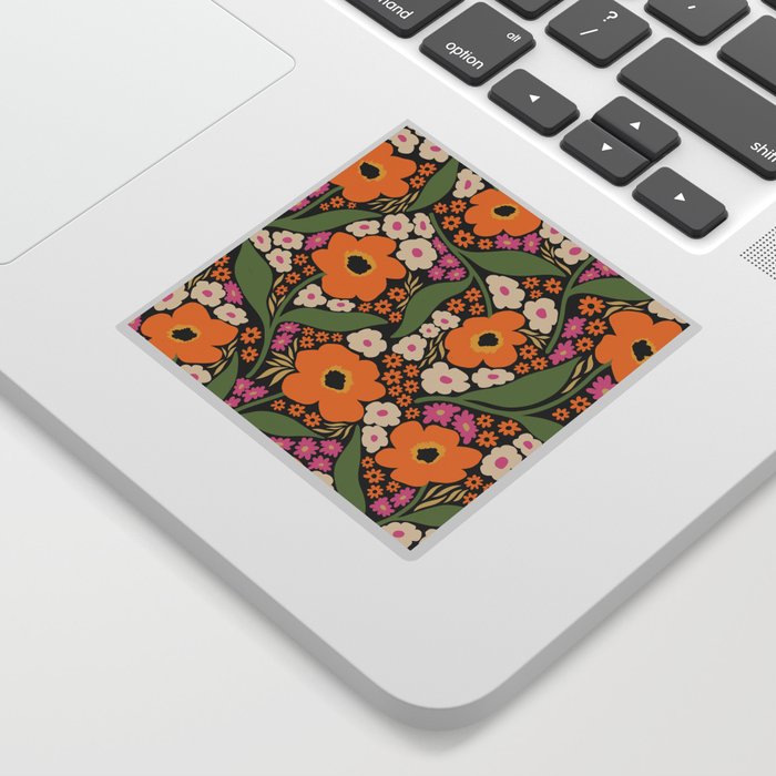 Floral pattern III Sticker