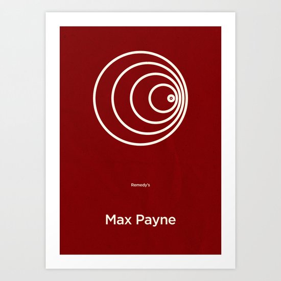 Remedy's Max Payne Art Print