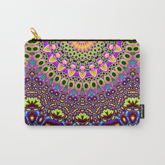 Vibrant Pop Art Pattern Carry-All Pouch