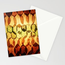 Fallen Leaves Stationery Card