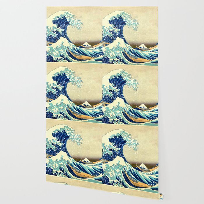The Great Wave Off Kanagawa Katsushika Hokusai Wallpaper By