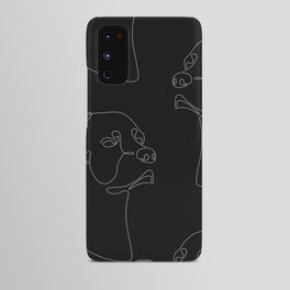 Black Rottweiler Android Case