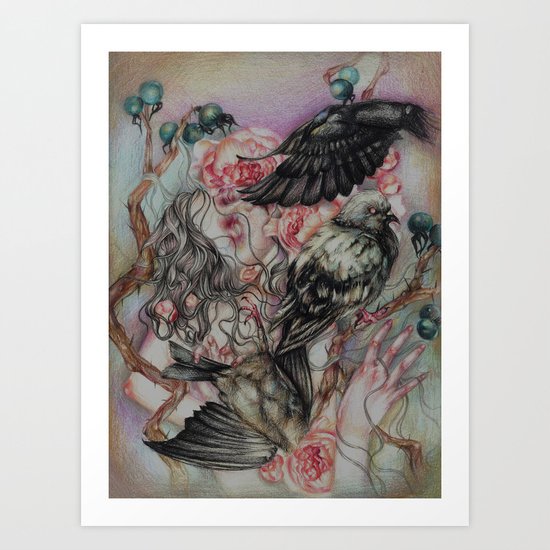 Words Unsaid Art Print