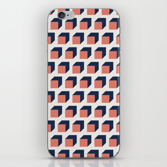 cubes iPhone & iPod Skin