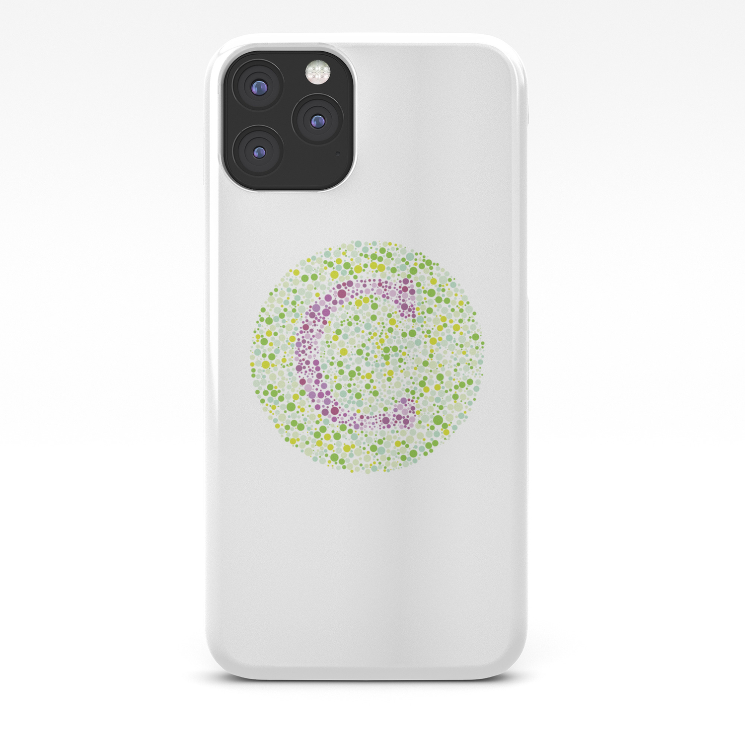 C Eye Test Letter Circle Iphone Case By Corneadesigns Society6