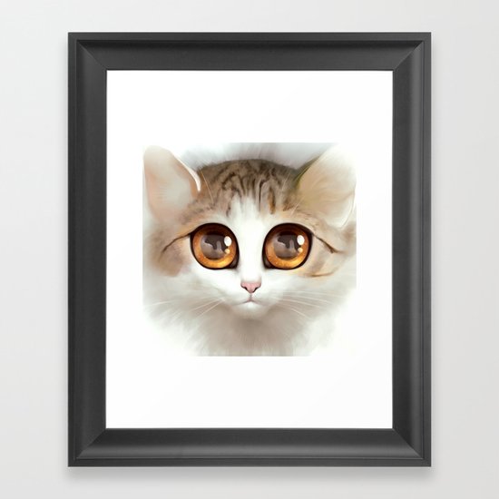 Kitten 2 Framed Art Print
