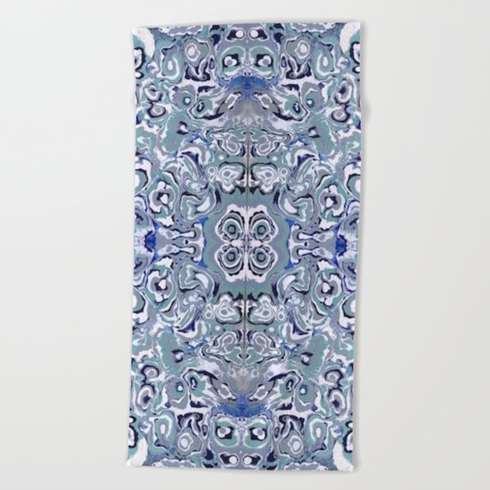 Periwinkle Oyster Farm Beach Towel