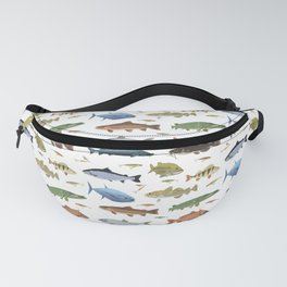 Fish and Baits Fanny Pack